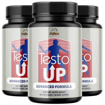 Testo Up- Bodybuilding & Men's Health Support- 3 Bottles- 270 Capsules
