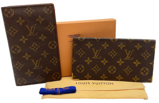 Louis Vuitton Porte Chequier Double M62223 & Carte Credit M62225 2PCS JP050041