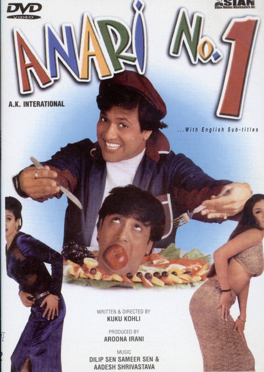 Anari No.1  Govinda, Raveena Tandon, Satish Shah, Prem Chopra, Aroona  Irani DVD | eBay
