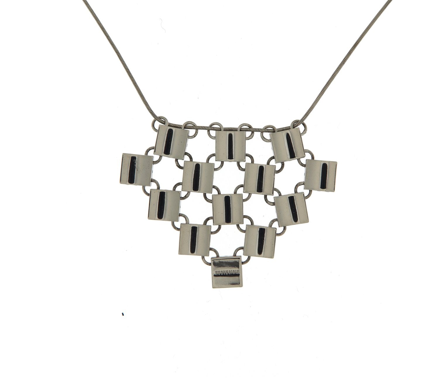 Collier Nuovegioie femme argent chaîne pendentif maille fine CL-NUOVEGIOIE
