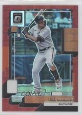 2022 Panini Donruss Optic Red Pandora Prizm 66/99 Trey Mancini #183 s5j