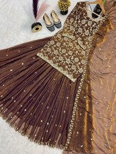 LEHENGA CHOLI INDIAN BOLLYWOOD WEDDING PARTY PAKISTANI WEAR READYMADE