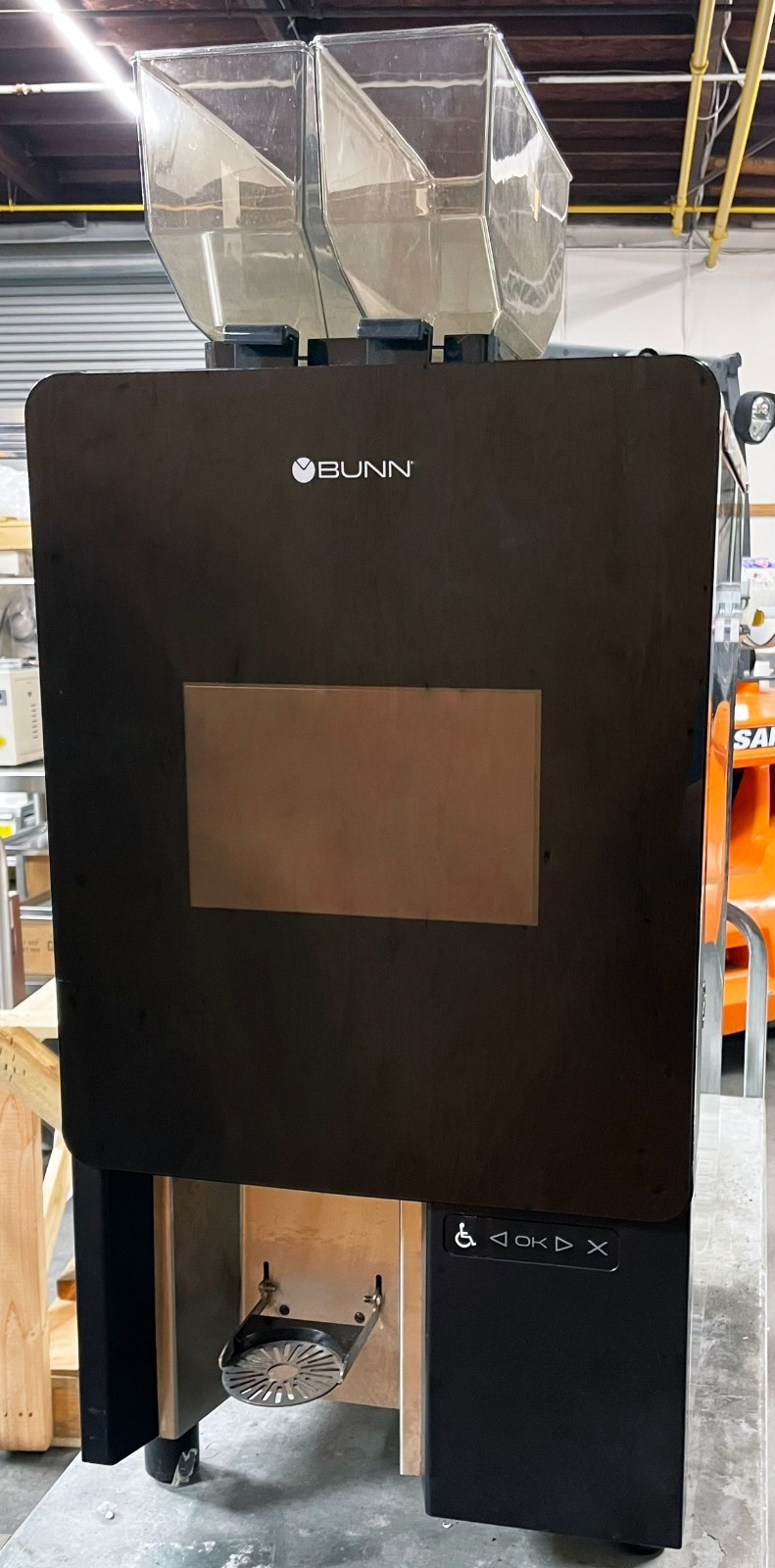Bunn SURE IMMERSION Touchscreen Single Cup Twin Hopper Coffe