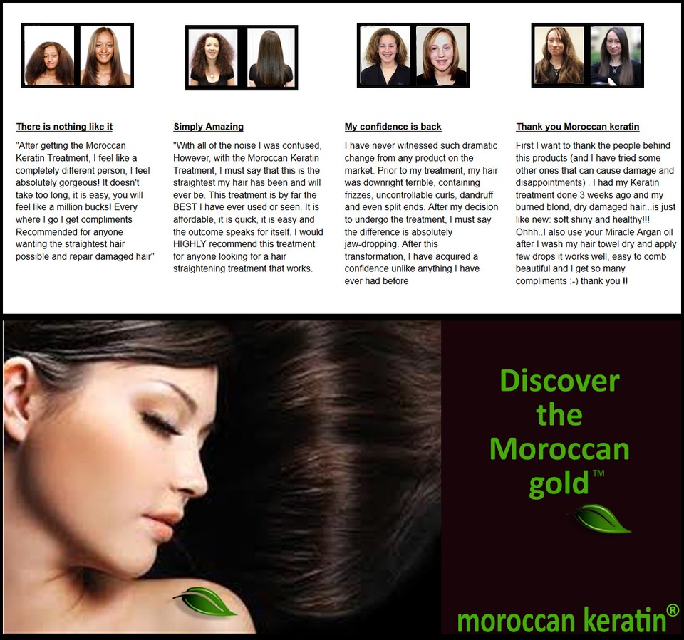 Moroccan Keratin Hair Brazilian Straightening Treatment 2 Professional