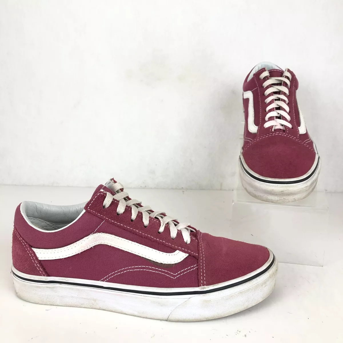 Vans old skool v red hotsell