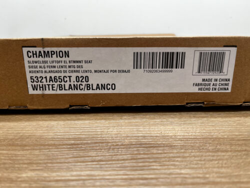 American Standard 5321A65CT.020 Champion Elongated Closed Front - White