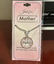 Just For Mother Pendant Necklace - New in Sealed Package