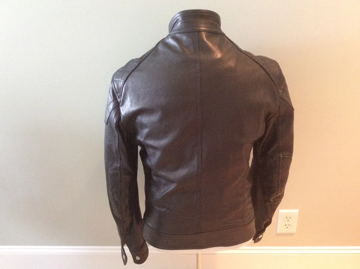 Diesel laderry deals leather jacket