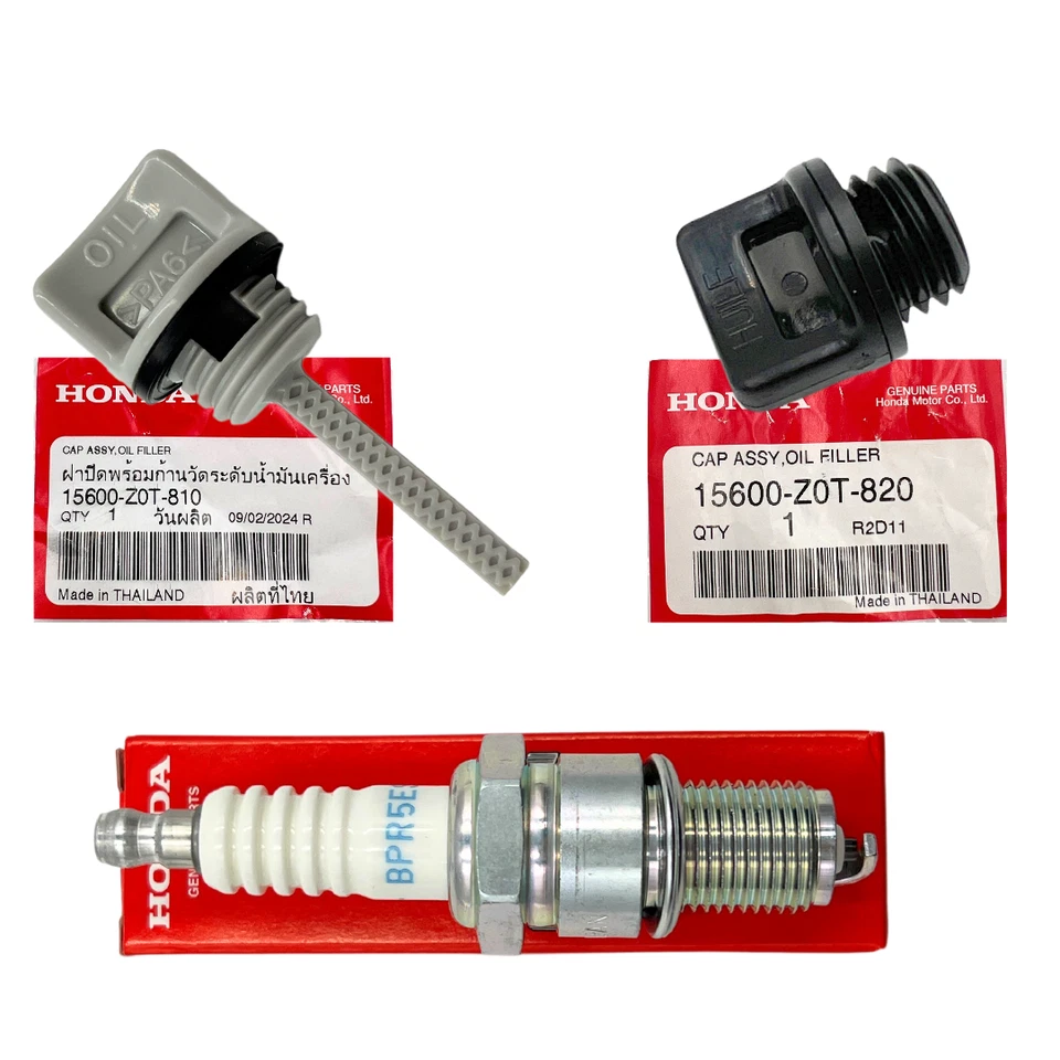 Оригинальная крышка масляного наполнителя Honda 15600-Z0T-810 и 15600-Z0T-820 свеча зажигания комплект BPR5ES - Изображение 2 из 4