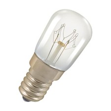 Image of Crompton 15W SES E14 Fridge Bulb 110lm White Clear Appliance Lamp 22x56mm