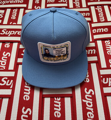 Supreme Ol Dirty Bastard 5 Panel Cap!!SS19!!Columbia Blue!!!Super