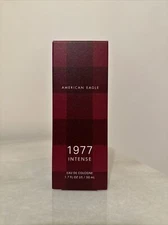 AEO American Eagle 1977 Intense Men's Eau De Cologne 1.7 Oz Limited Ed. In Box