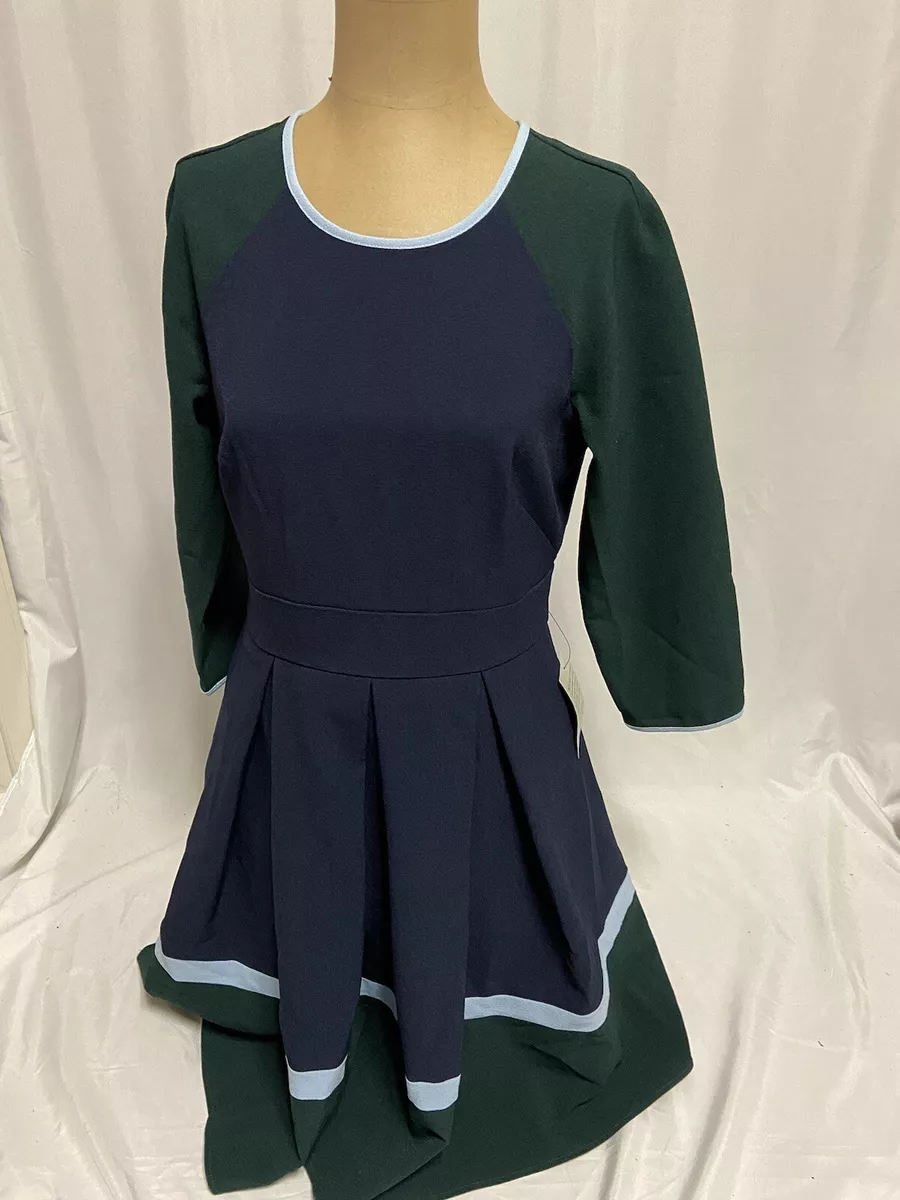 1901 top colorblock dress