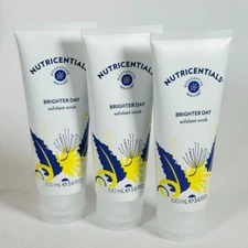 3-PACK Nu Skin Nutricentials Brighter Day Exfoliant Scrub 3.4oz 100ml NEW/SEALED