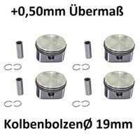 Kolben Set 0,50Mm ÜM FüR Audi Seat Skoda VW 1.8 06B107065N