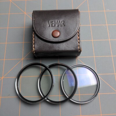 Vemar Close Up Lens Set W Case 49 mm Made in Japan with Case 1, 2, & 3 - HLBN
