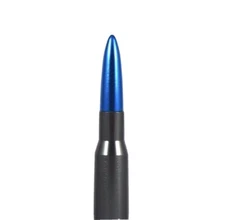 1x Blue Interchangeable Replacement Tip Only For VMS 50 Caliber Bullet Antenna