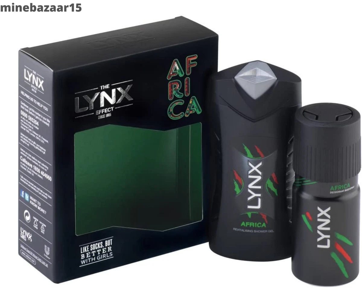 Lynx Africa Duo Gift Pack UK Free And Fast Dispatch eBay