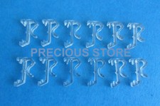 12 pieces 1 Inch Mini Blind Single Slat Clear Valance Retainer Clips 1"