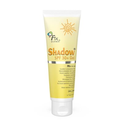 Fixderma Shadow Sunscreen SPF 30+ Gel For Oily Skin   75g LONG EXPIRY