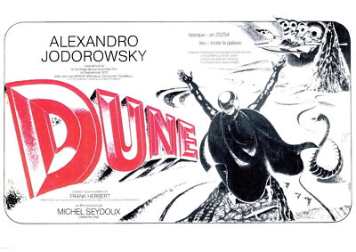 72635 JODOROWSKY's DUNE Movie Alejandro Jodorowsky Wall 16x12 POSTER Print