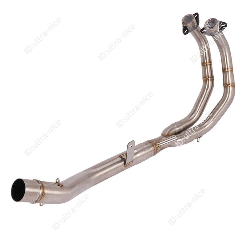 Tubo de ligação cabeçalho 51 mm sistema de exaustão completo para Honda CBR500R CB500X/F 2013-2023 - Imagem 2 de 4