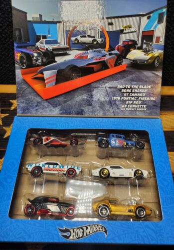 ¡NUEVO! Hot Wheels LEGENDS 6 pk - Bad to the Blade, Bone Shaker - GAS MONKEY GARAGE - Imagen 2 de 7