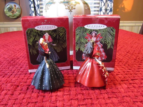 Holiday Barbie 1997 & 1998 Hallmark Keepsake Ornaments- Set of 2 - Picture 4 of 7
