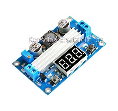 DC-DC Step Up Boost Spannungsregler Aufwärtswandler max. 35V / 9A, LED Voltmeter