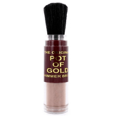 Pot of Gold Bronzing Pearls Creme to Powder Loose Puder With Brush Origional