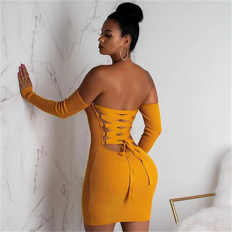 Sexy lace cheap up dress