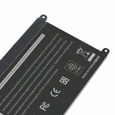 Replacement Laptop Battery For Dell Inspiron 15 7000 Series - 42Wh 3-Cell Li-Ion | 11.4V Black Battery