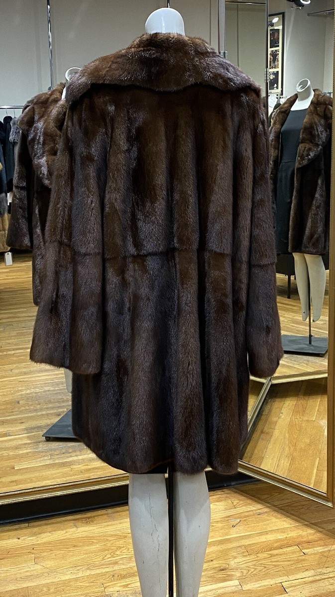 GIVENCHY MINK SKIN ON SKIN FUR COAT**DECONSTRUCTED SCALLOPED GIVENCHY MINK SKIN ON SKIN FUR COAT**DECONSTRUCTED SCALLOPED