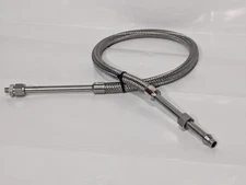 1200mm 316L Stainless Steel Flexible Braided Metal Hose 2.5MPa DN12