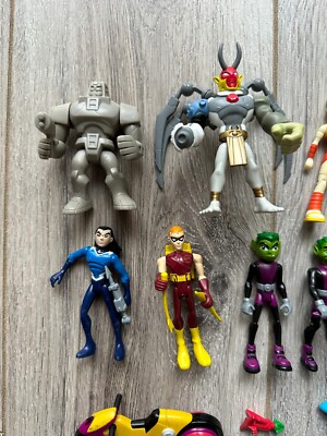 Teen Titans Go! Bandai 2003 Action Figures DC Comics 3.5 inch