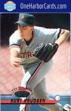 1993 Stadium Club Detroit Tigers Baseball Card #65 Kurt Knudsen