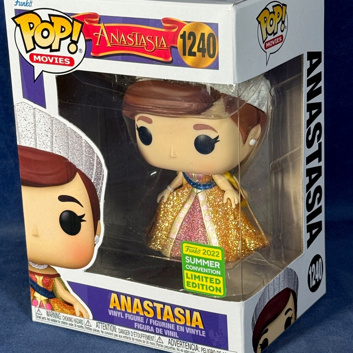 New ANASTASIA Funko Pop Movies SDCC 1240 Summer Convention 2022 LIMITED  EDITION