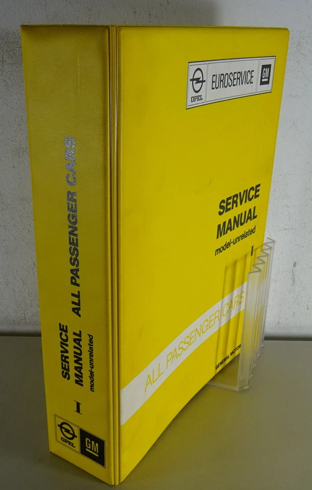 Manual De Taller Opel Kadett, Ascona, Rekord, Manta, Senator, Monza Estado 1979 - Imagen 2 de 4