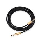 Audio Cable Connection Jack 3.5mm Male AUX from 1m to 5m Nylon Braided Double Male