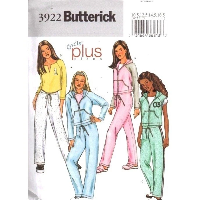 Lote Mezclado Butterick tallas grandes patrones de costura