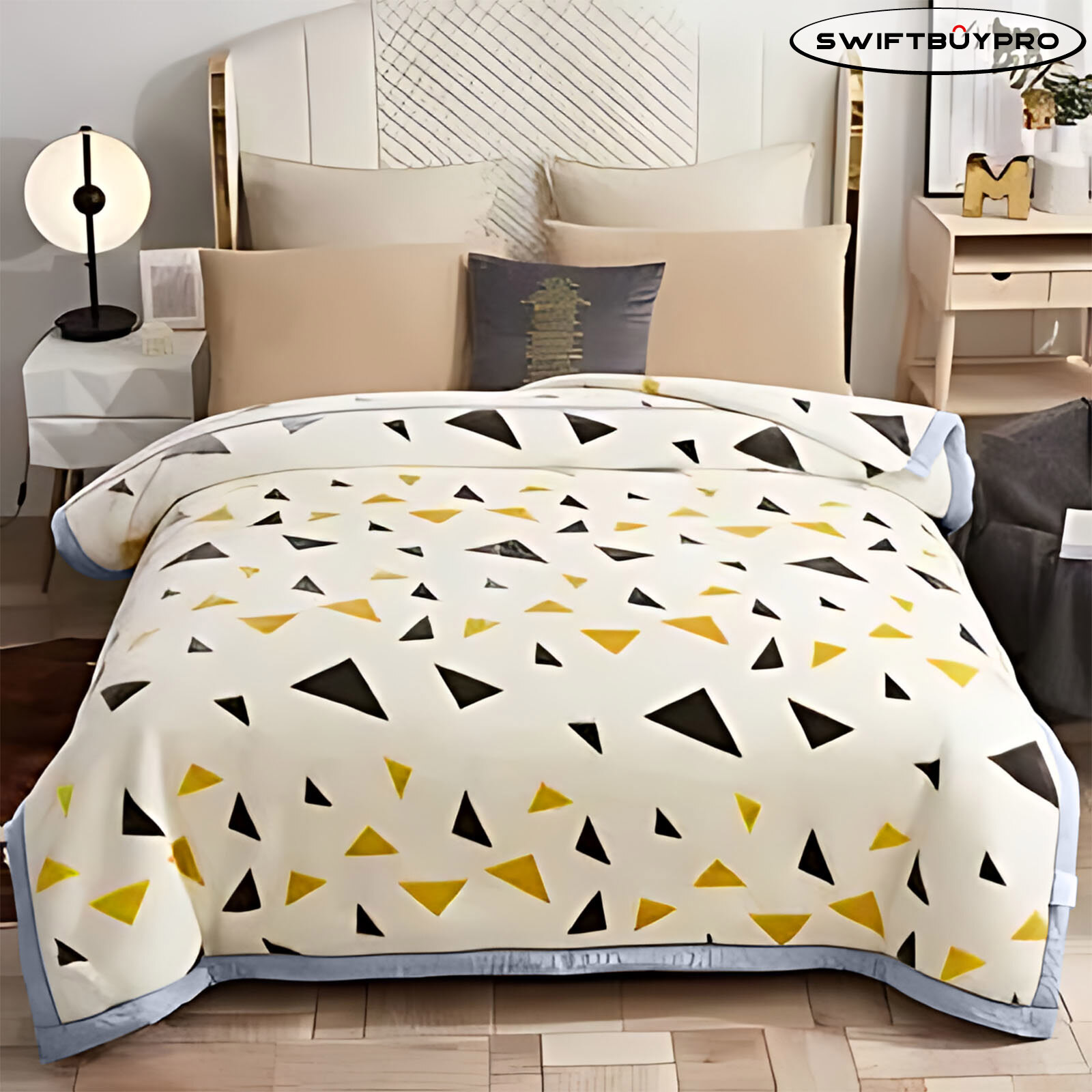 Thick Heavy Fleece Blanket 2 Ply 8.8/13/15.4lb Printed Silky Soft Warm