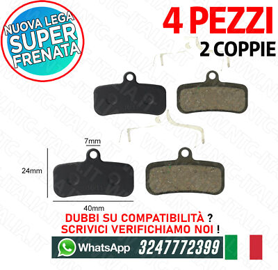 Pastiglie Freno Bicicletta In Ceramica - Compatibili Con Shimano, Tektro Dorado, 4 Pezzi, Verde - Foto 5