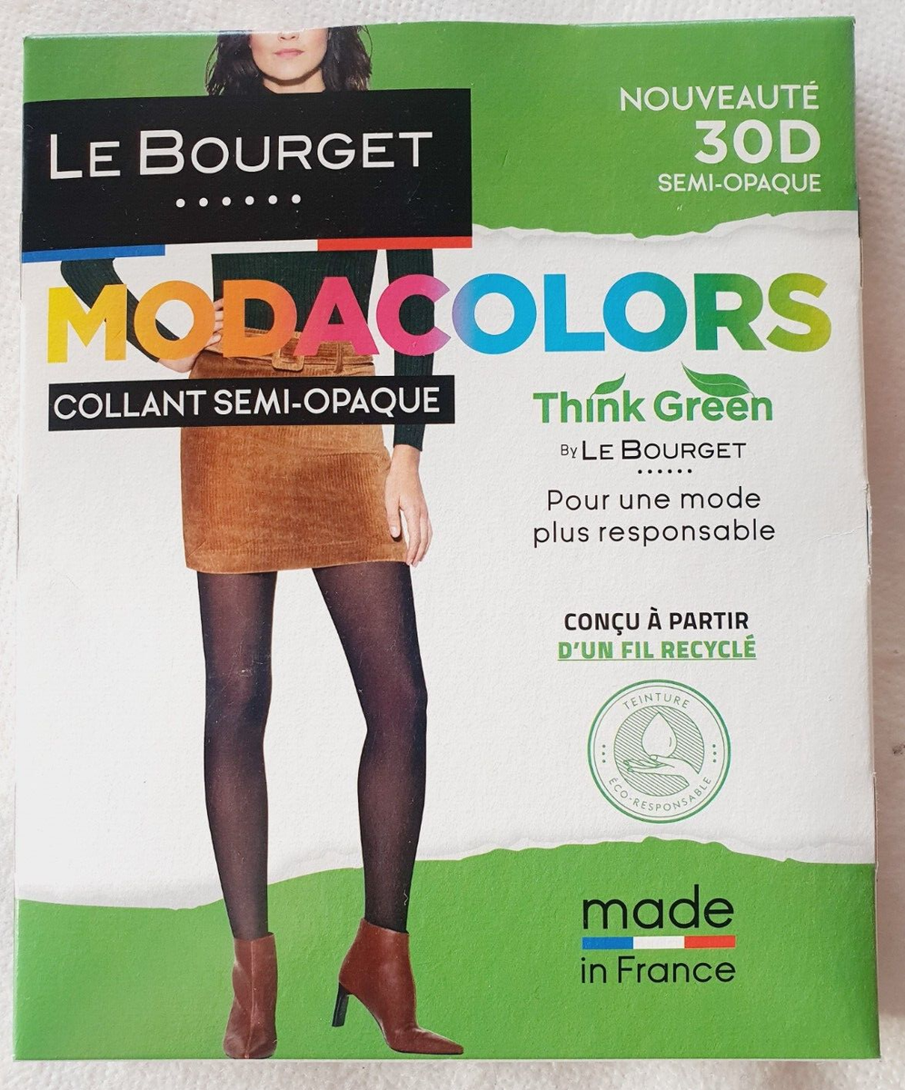 Collant Fantaisie Brillant Le Bourget 'Bahamas' Couleur Abricot - Taille 1/2, Neuf Avec étiquettes