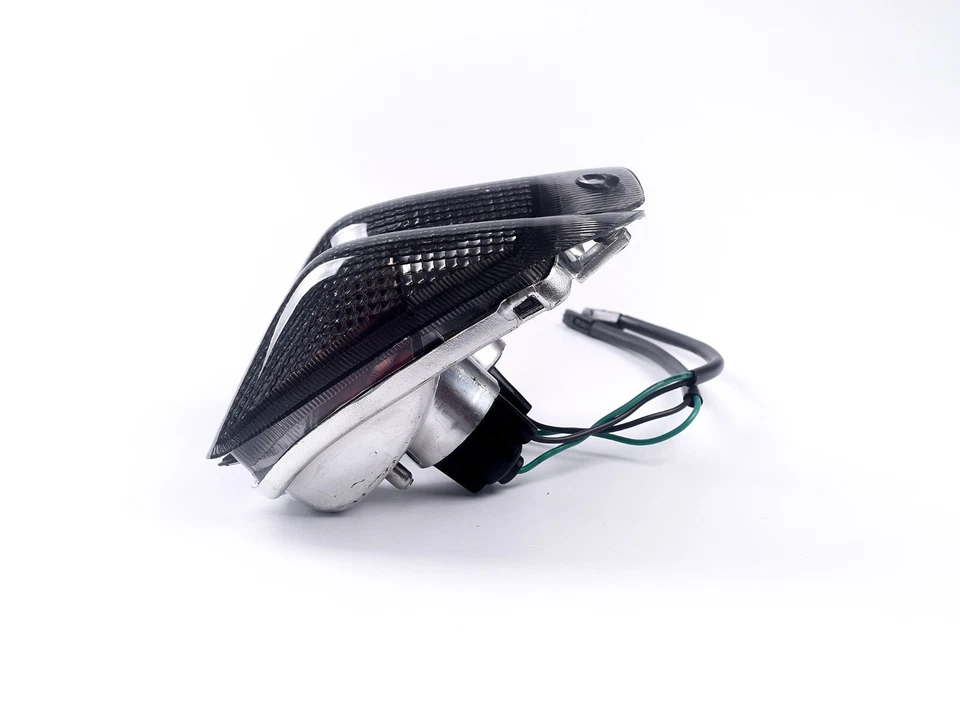 Front Turn Signals Smoke Lens with Bulbs fit Kawasaki 1990-2005 Ninja ZX-6 ZX600 Foto 4 de 4