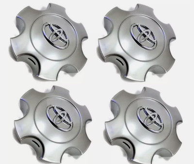4pcs C69440S Toyota 2003-06 Sequoia, Tundra Silver Center Cap #42603-AF030