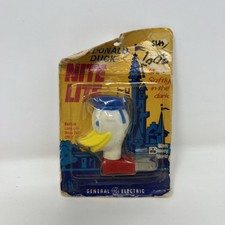 Donald Duck Night Light Walt Disney General Electric Vintage Nite Lite NIP