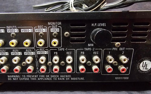Vintage Denon PRA-1200 Stereo Pre Amplifier mit Anleitung - getestet & funktionsfähig! - Bild 9 von 14