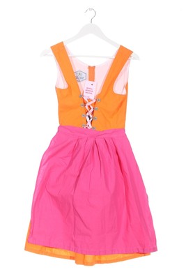 EDELNICE Dirndl Damen Gr. DE 40 hellorange-pink Casual-Look