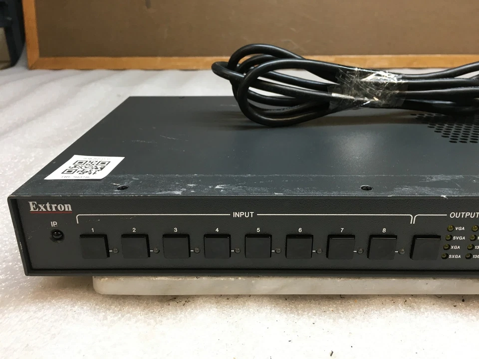 Extron IN1508 Scaling Presentation Switcher 8 Input - Tested - Image 2 of 4