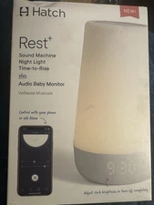 New But Read Pls Hatch Rest Plus Sound Machine Time to Rise Audio Monitor GE1